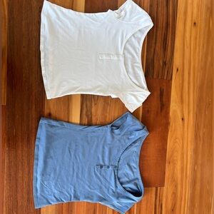 Bundle of Lululemon 
Cap-Sleeve Henley T-Shirt’s